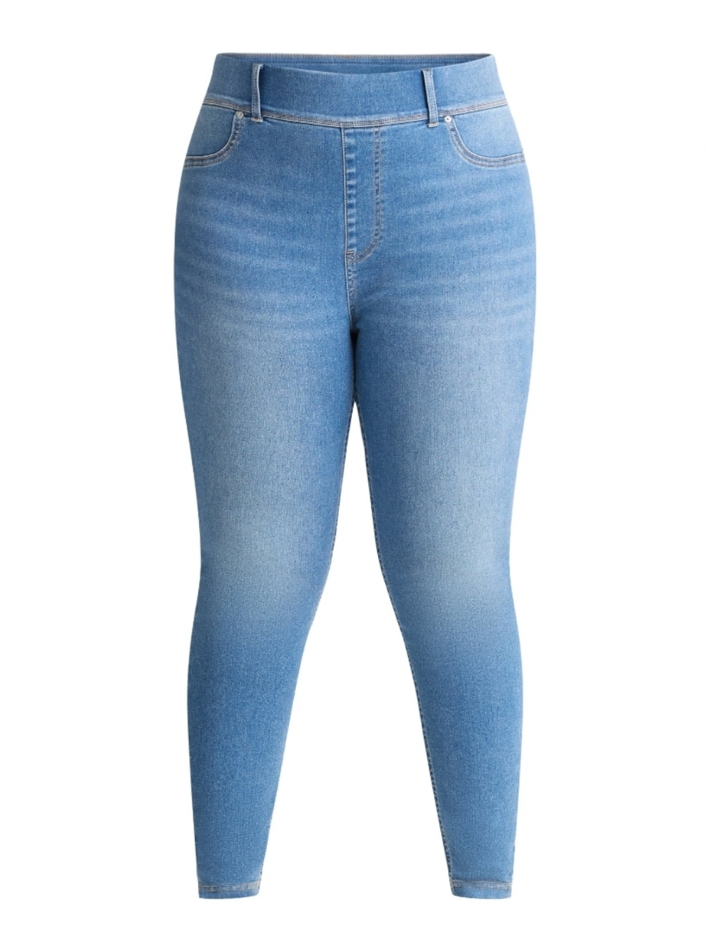 Terra & Sky Plus Size Pull On Skinny High Rise Jeggings Size 3X (24w-26w)